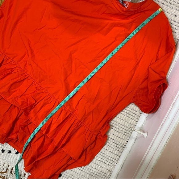 ZARA WB Ruffle T Shirt Dress Blogger Favorite - Picture 6 of 6